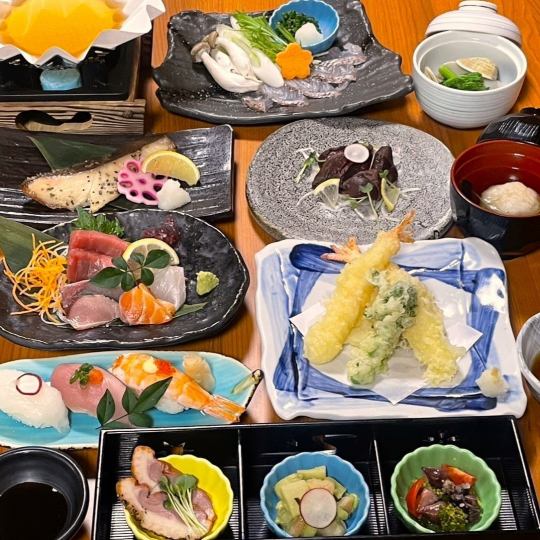 Spring banquet [Botan] Perfect for casual gatherings and meals! Kaiseki course [120 minutes of all-you-can-drink included]