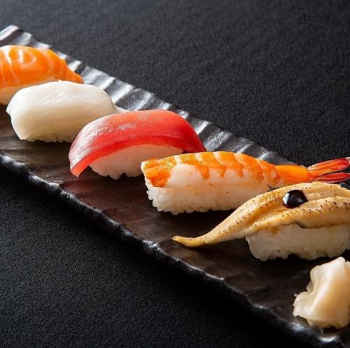 [5th place] 5 pieces of carefully selected sushi