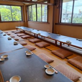 We have tatami rooms available for 8 to 60 people.You can use it for entertaining, dining, etc. without worrying about those around you.Please make a reservation before using this service.