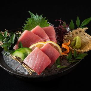 本まぐろ刺身(大トロ/中トロ/赤身)