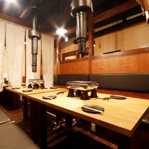 ◆ Large and small private rooms available ◆ Perfect for various banquet occasions! 《Smoking allowed》