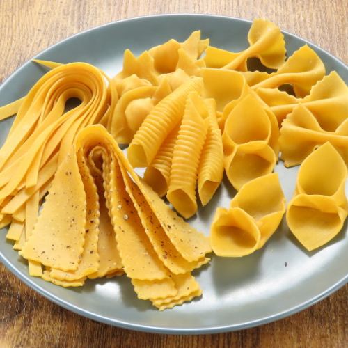 手打ちの生パスタをご賞味ください！