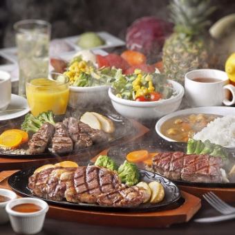 【Order Buffet】 Over 50 kinds of dishes and more than 10 kinds of dessert all you can eat & ★ Steak ★ 3980 yen