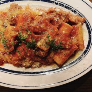 Beef tongue ragout sauce