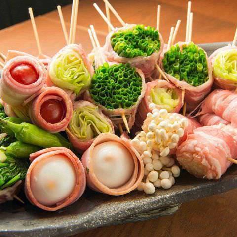 All-you-can-eat Hakata vegetable rolls