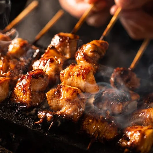 人気の焼き鳥食べ放題！