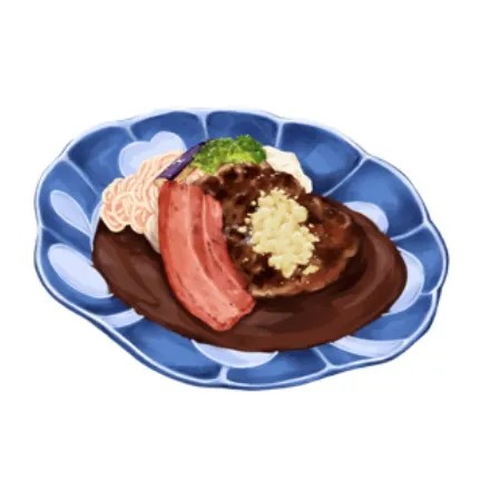 主役が際立つトッピング！