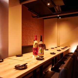 We also have a private room for a large number of people at a table.Accommodates up to 60 people ◎ Let's have a great time with friends at the company's year-end party, wedding ceremony, etc.
