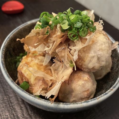 Fried taro tatsuta