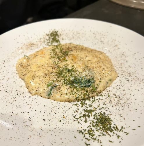 濃厚チーズリゾット