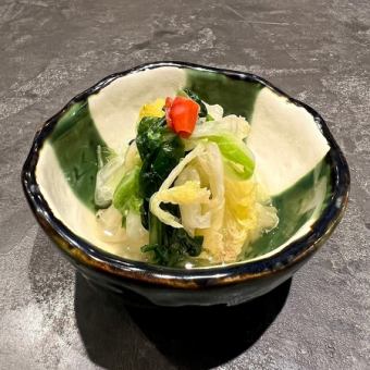 旬野菜のお浸し
