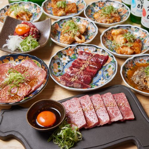 A yakiniku restaurant that's open until late at night!