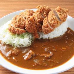 ひれかつカレー