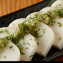 シャキシャキわさびの板わさ