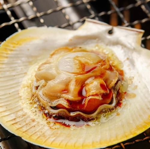 月日貝バター醤油焼