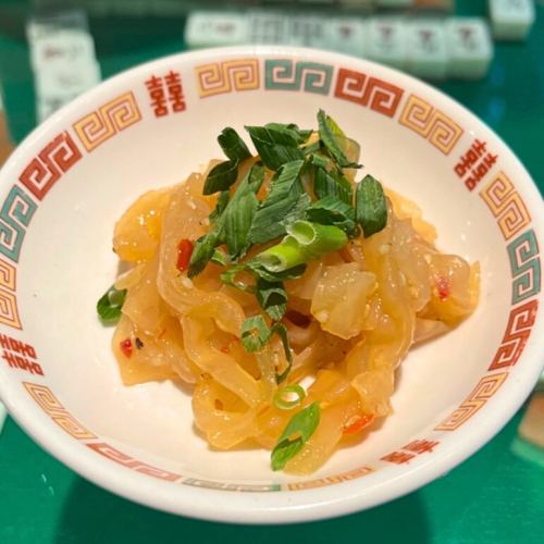 Chinese jellyfish in vinegar