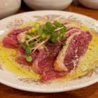 国産合鴨カルパッチョ