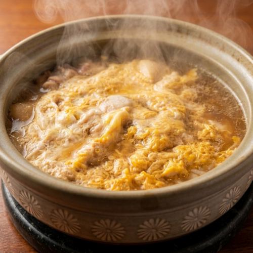 おでん出汁で作る鴨雑炊