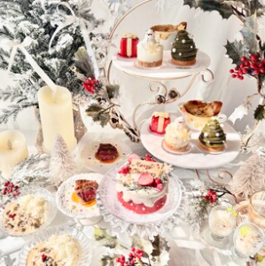 11/21～12/25期間限定White Holiday Afternoon Tea