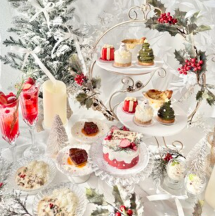【Anniversary plan】11/21～12/25期間限定White Holiday Afternoon Tea