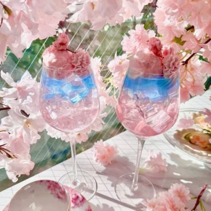 【さくら雲の春空soda付き】2/21～4/20期間限定 SAKURA Afternoon Tea　【11:00～のご予約】