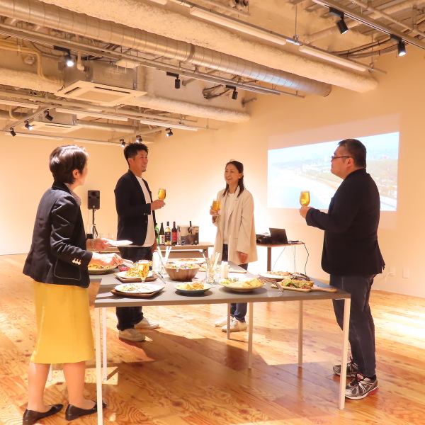 【新潟駅直結!貸切懇親会が人気!】歓送迎会が多くなるこの時期。お店の奥にある落ち着いたスペースで貸切懇親会がおすすめ!お料理5品90分飲み放題4000円~お得なコースを様々ご用意しております。ご利用は10名様~可★