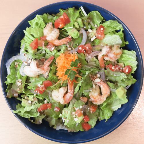 ガーリックシュリンプサラダプレート(単品)