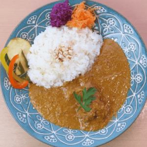 アジアンエスニックなココナッツチキンカレー(単品)