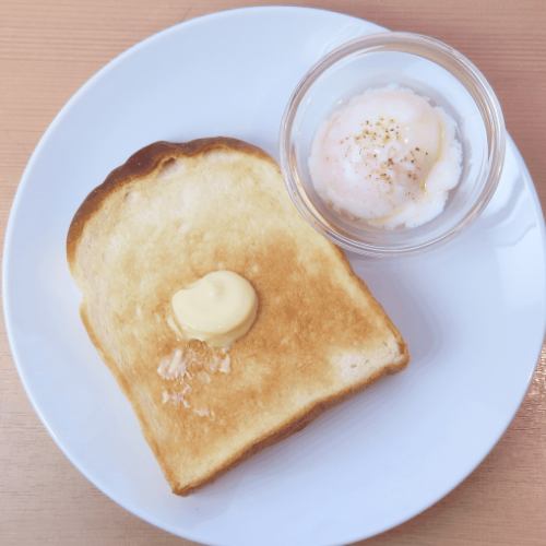 パンと温泉たまご(単品)
