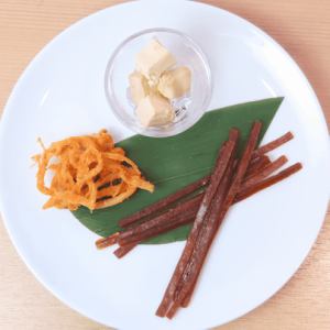 新潟名産おつまみ3種盛り合わせ