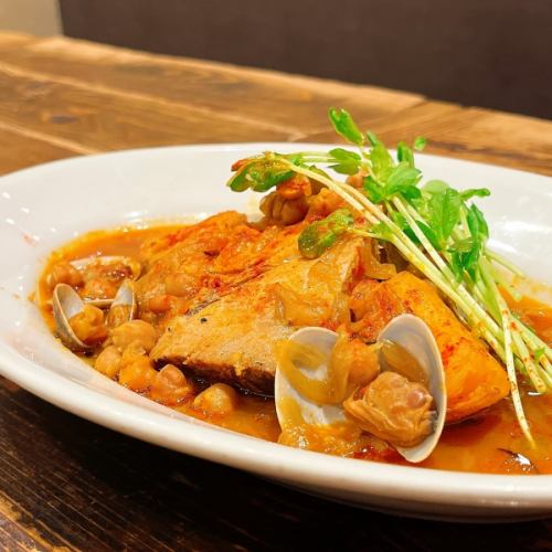 アレンティージョー豚肉とアサリのポルトガル風煮込みー