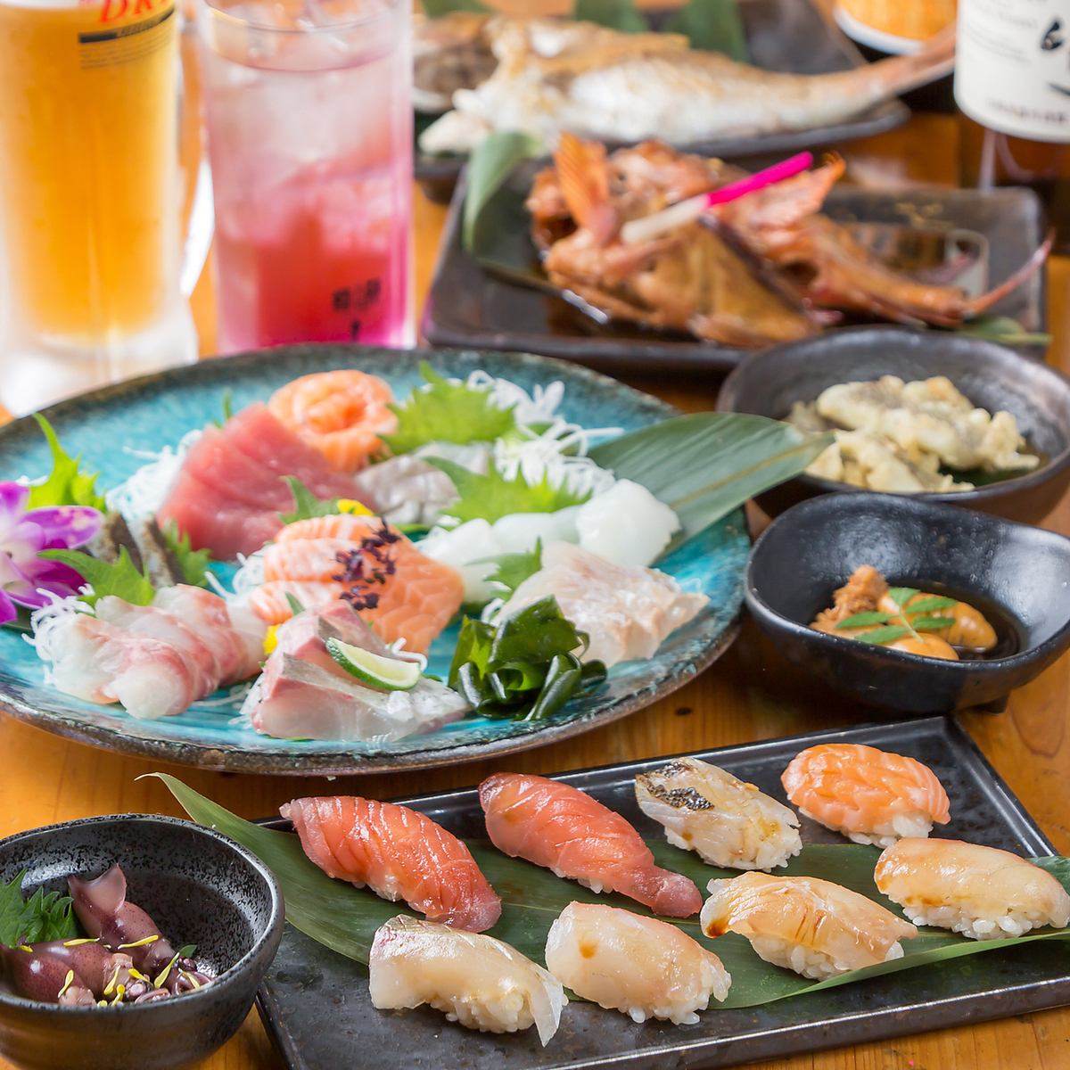 地元漁師が獲った魚をその日のうちに提供！鮮度抜群の料理が魅力