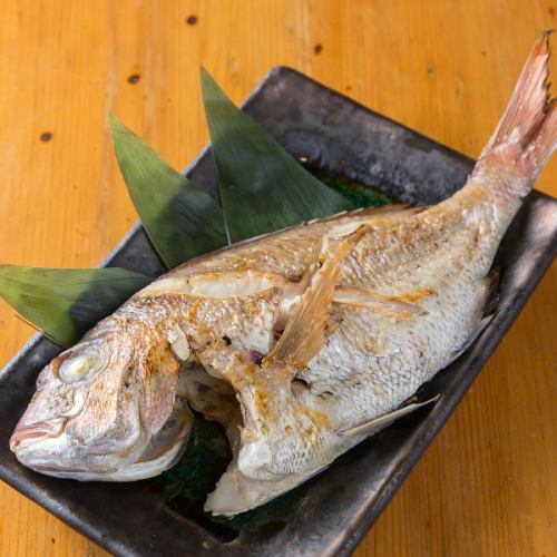 本日の塩焼き