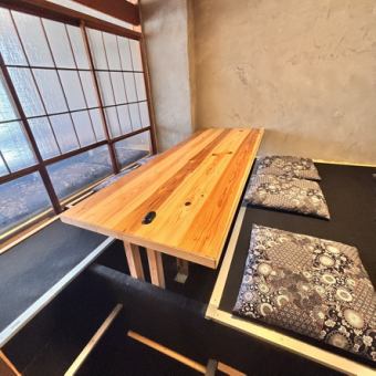 【新設宴会場】掘りごたつの宴会場を新設しております！中～大人数のご宴会にぴったりのスペースになりますので各種ご宴会にご利用下さい！