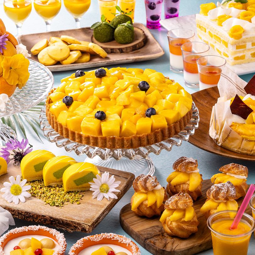 マンゴー尽くしのスイーツビュッフェ『Mango Sweets Journey 2025　真夏の甘い楽園』
