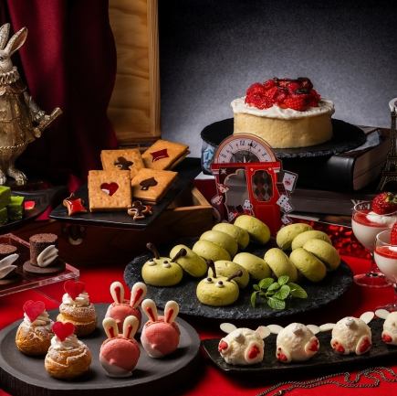 [March 1st - April 30th (Saturdays, Sundays, and holidays)│14:15-15:45] Strawberry Sweets Buffet "Strawberry Wonderland 2026"