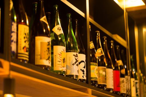 日本酒・焼酎の品揃え！