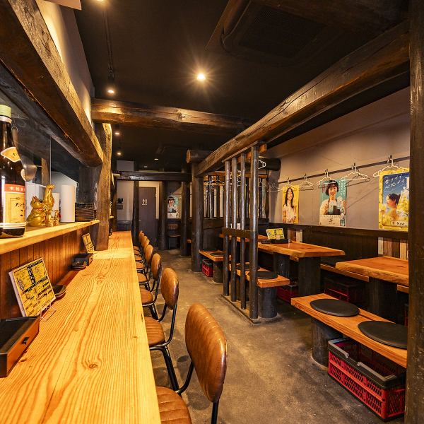 【ここのえ3】当店は最大36人収容可能です♪大人数でのご予約も大歓迎ですので、各種宴会などさまざまな集まりに最適です。お友達や同僚、ファミリーでの楽しい時間を、心地よい空間でお過ごしいただけます。皆様のご予約お待ちしております。