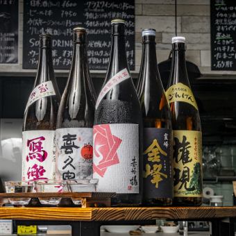 日本酒飲み放題コース!3600円(税込)