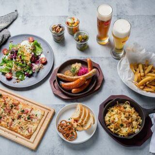 【3・4月限定】歓送迎会コース 全9品/5000円【ビールも全種飲み放題付き】プレートも可能です♪