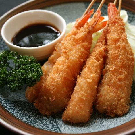Shrimp Kushikatsu (3 pieces)