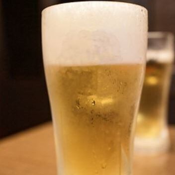 2H all-you-can-drink/draft beer OK/1,870 yen (tax included)