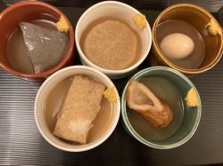 和喜多特製おでん