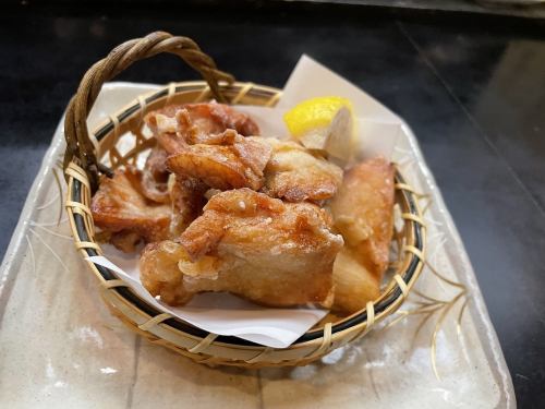 錦爽鶏の唐揚げ