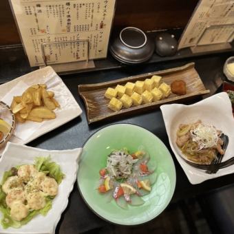 【2h飲み放題付き◎】全7品女子会コース4500円