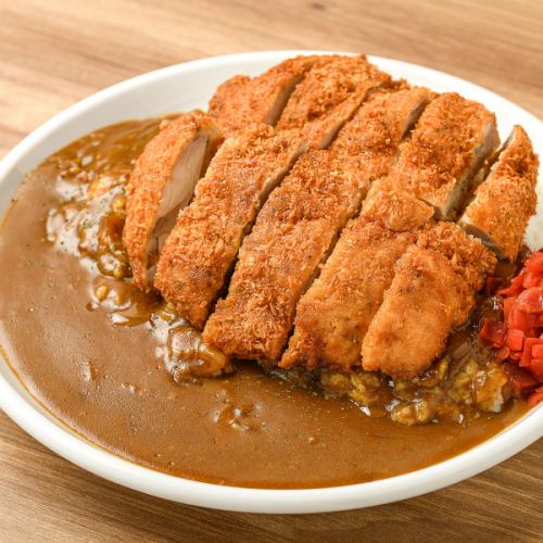 カレー ＋ チキンカツ
