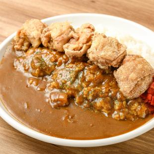 カレー ＋ から揚げ(4ケ)