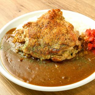 カレー ＋ チキンステーキ
