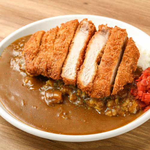 カレー ＋ とんかつ