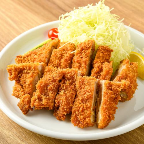 ソースチキンカツ定食